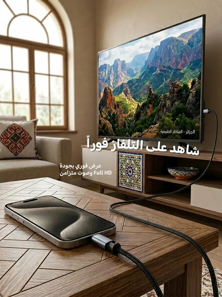 كل ما في هاتفك… الآن على التلفاز